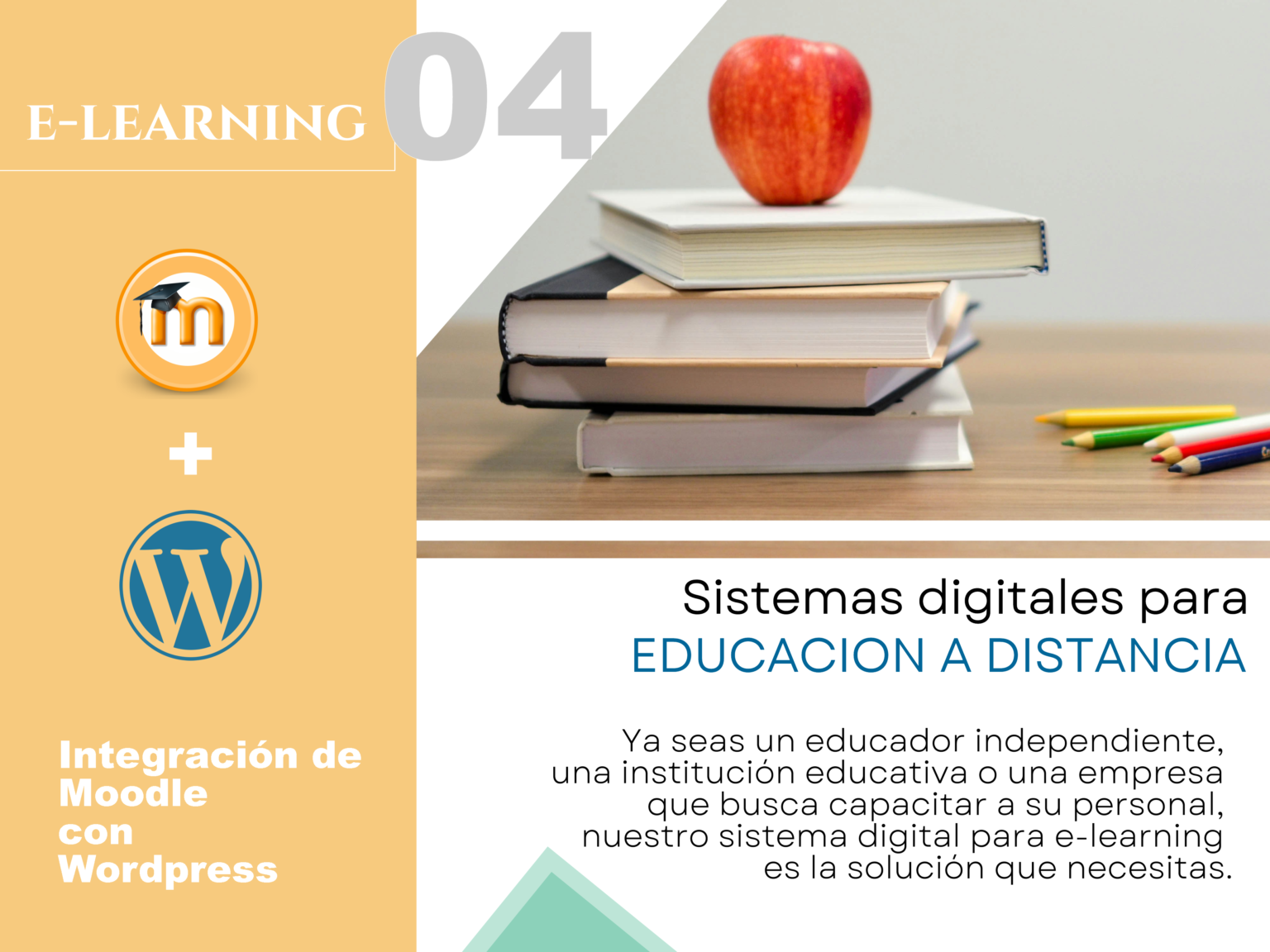 moodle y wordpress